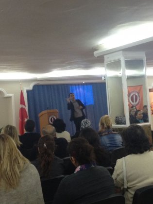 Kırmızı Karınca Eğitim ve Danışmanlık Merkezinden konferans verildi . (30 Kasım 2016)