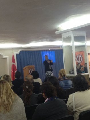 Kırmızı Karınca Eğitim ve Danışmanlık Merkezinden konferans verildi . (30 Kasım 2016)