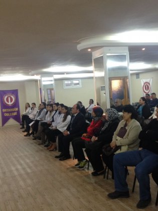 Kırmızı Karınca Eğitim ve Danışmanlık Merkezinden konferans verildi . (30 Kasım 2016)